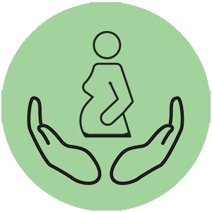 Maternity Benefit Vector Icon - New India Assurance Group Health Insurance