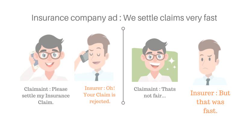 vector image of 2 people talking -Difference between insurance agent and insurance broker